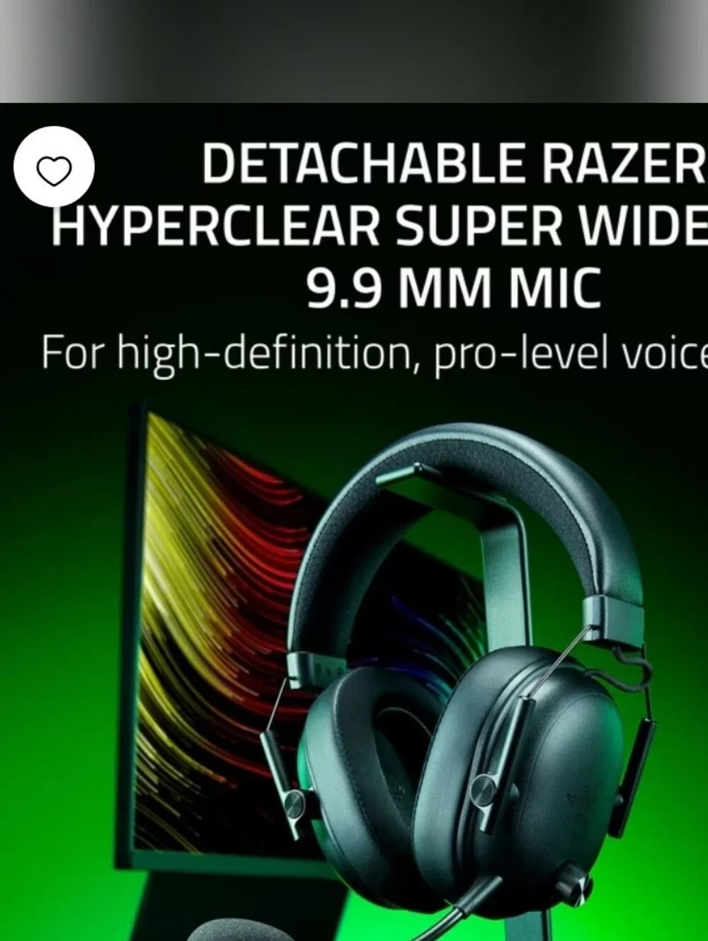 Razer SEALED! NIB! Blackshark V3 Esports Gaming Headset in Black. R2S!